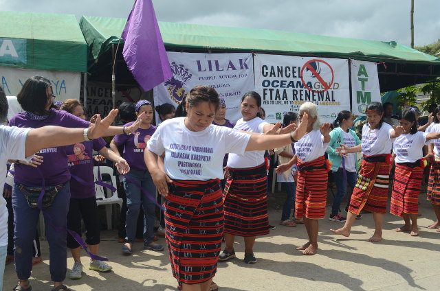 Indigenous women mark Women’s Day with protest dance against mining