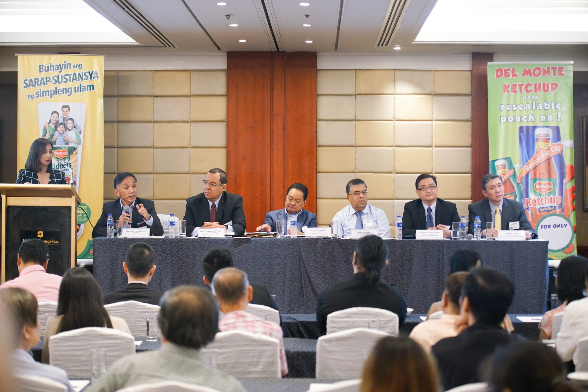 NEW TERRITORY. DMPL and BDO Capital representatives presented the introduction of dollar denominates securities to the market.  