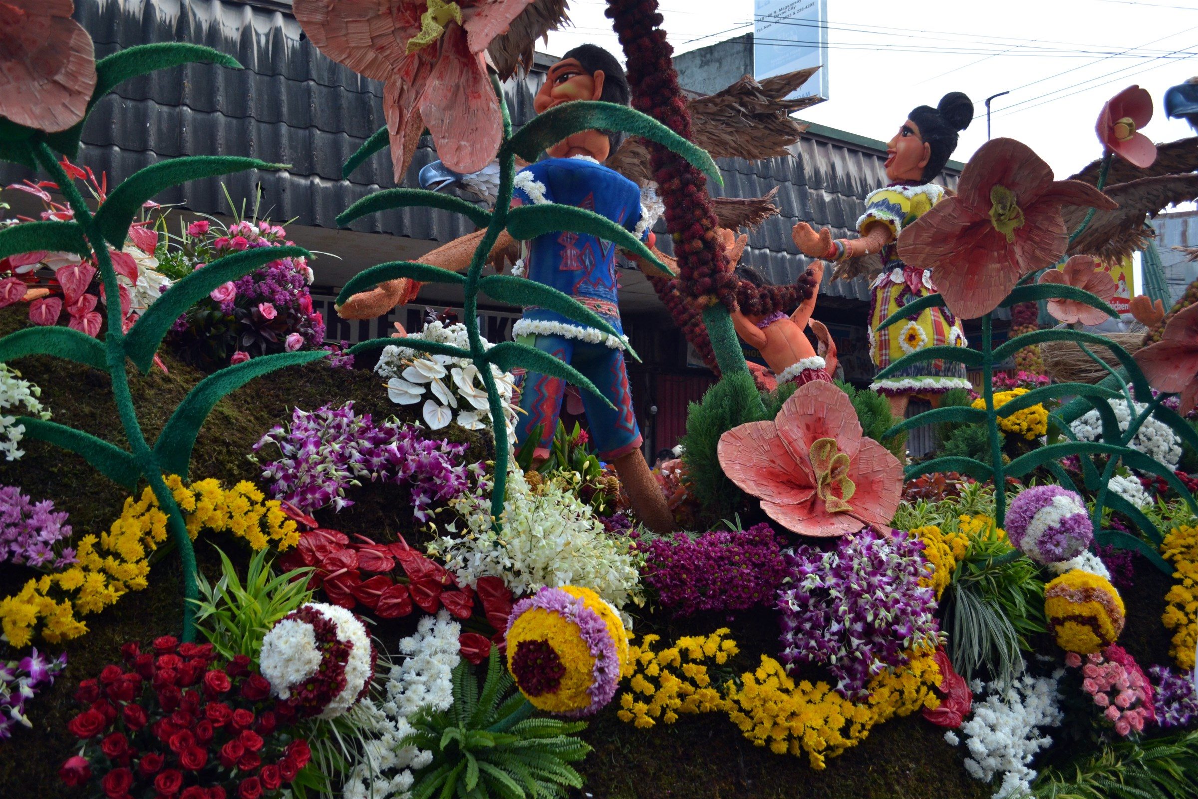 The award-winning floral float. Photo by Henrylito D. Tacio 