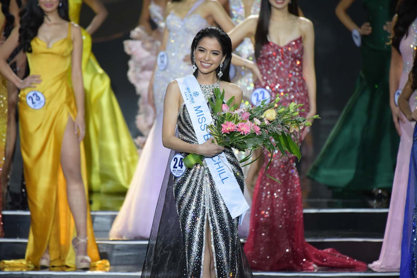 Kelley is named as the Miss Big Chill winner. Photo by Alecs Ongcal/Rappler 