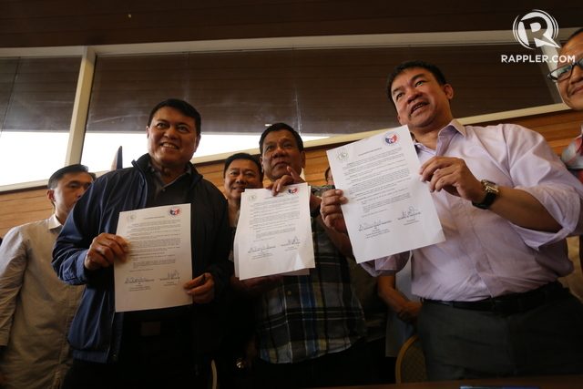 NP, PDP-Laban vow to work together