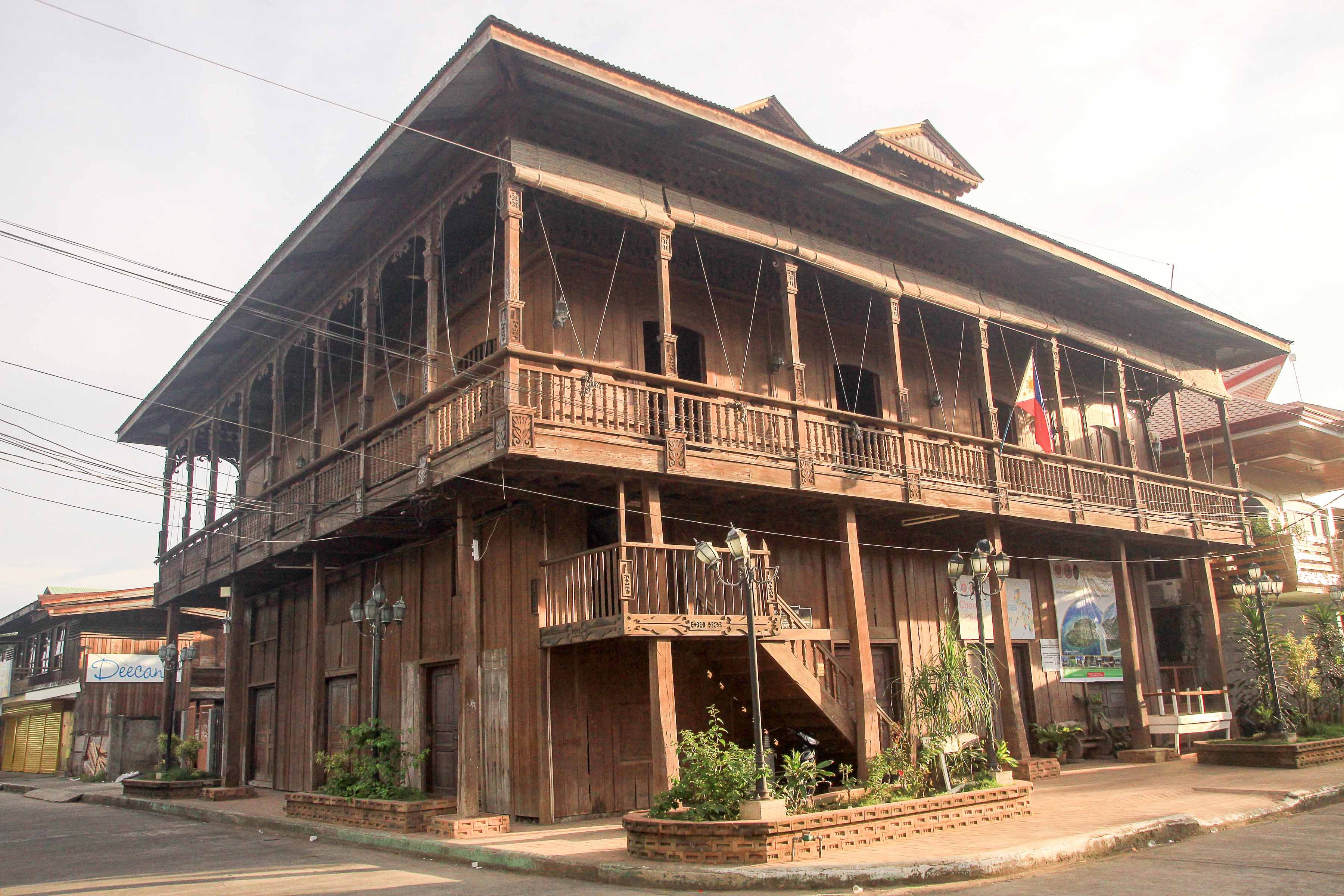 DOUBLE PURPOSE. An ancestral house now serves as the local tourism office 