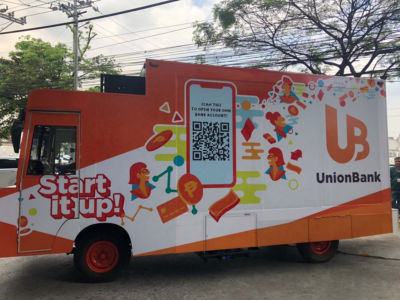 UnionBank heads to the streets with 5G-enabled ‘Bank on Wheels’