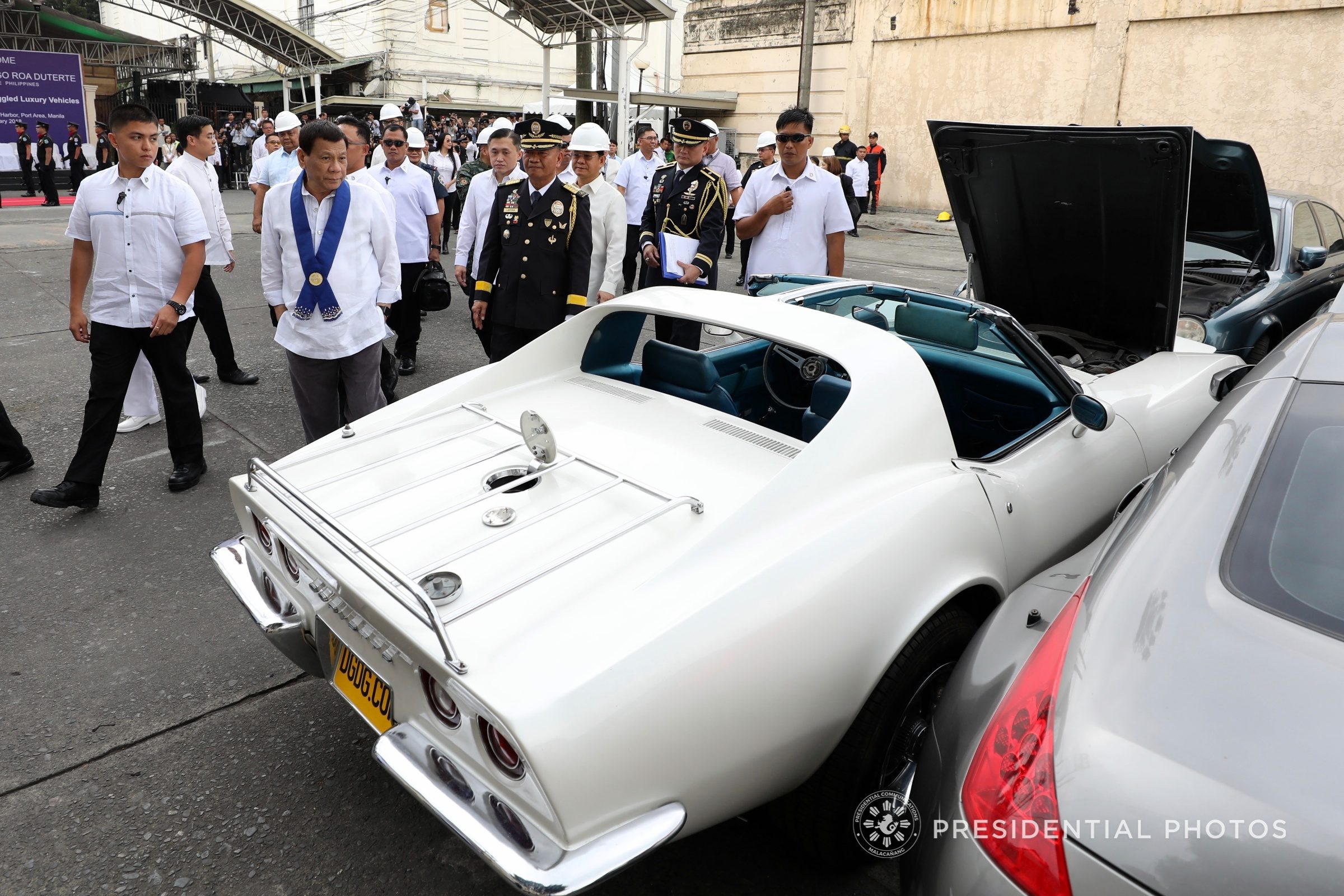 Duterte akan menyaksikan penghancuran mobil mewah impor di Cagayan minggu depan