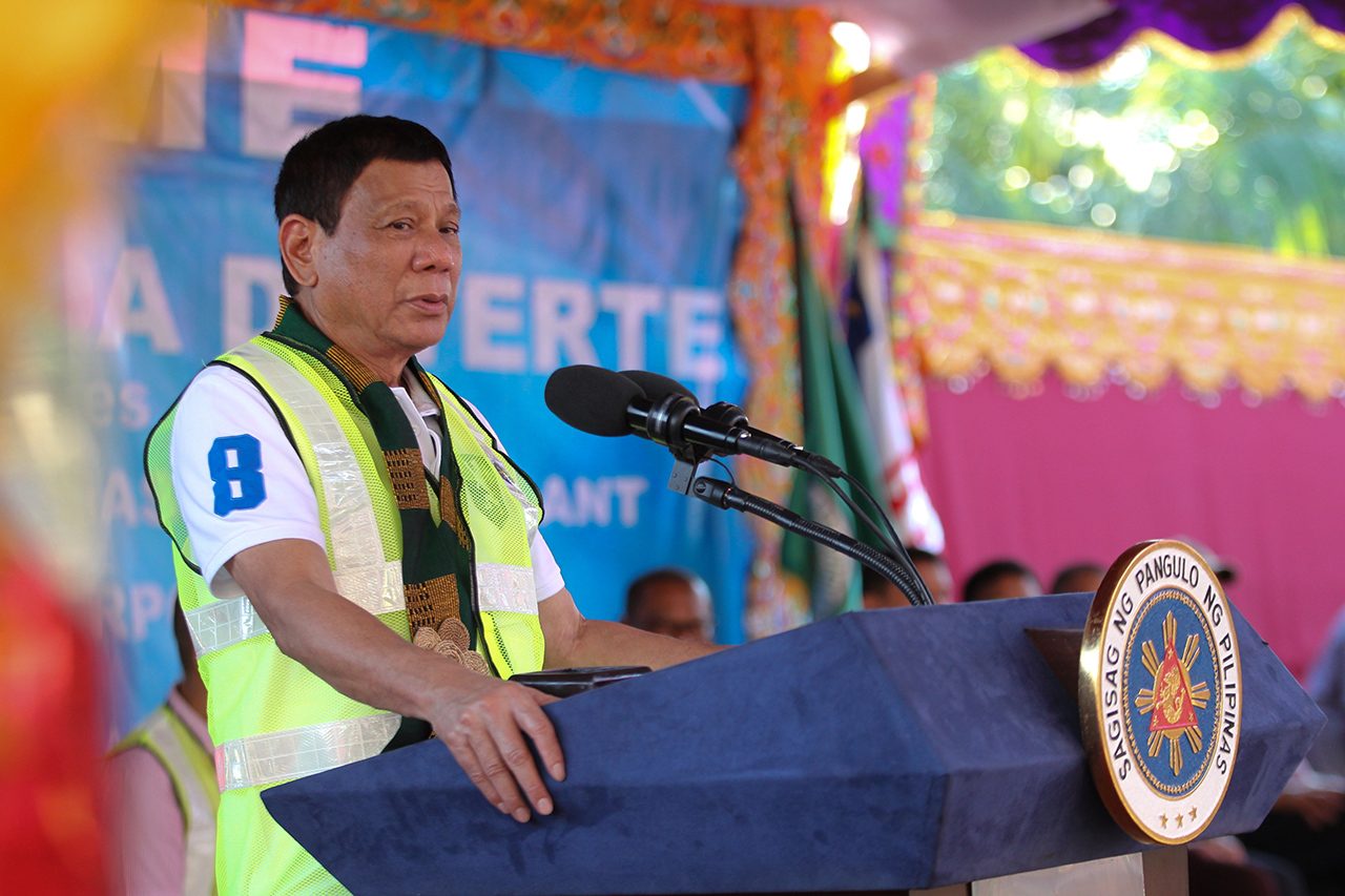 Duterte: ‘Big fish’ in drug trade not in PH