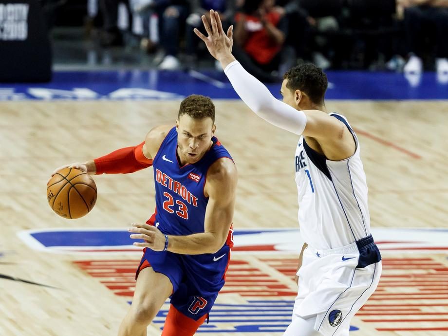 Pistons ace Griffin undergoes knee surgery