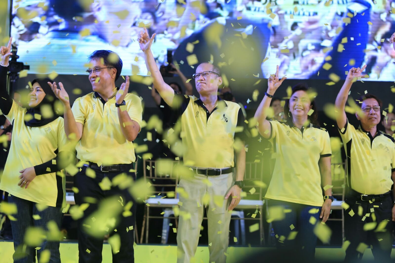Pres. Benigno Aquino III launch the Roxas-Robredo campaign in Capiz on Feb. 9, 2016. Photo courtesy of the Malacanang Photo Bureau 
