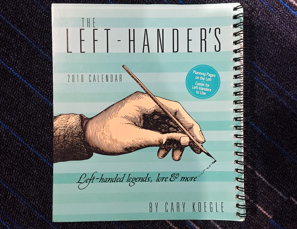The Left-Hander's 2016 Calendar, P675 at Fully Booked. Photo by Vernise L. Tantuco/Rappler 
