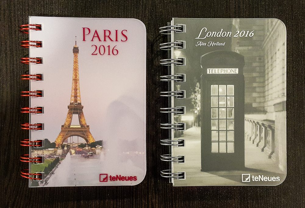 teNeues travel-themed planners, P499 at Fully Booked. Photo by Wyatt Ong/Rappler  