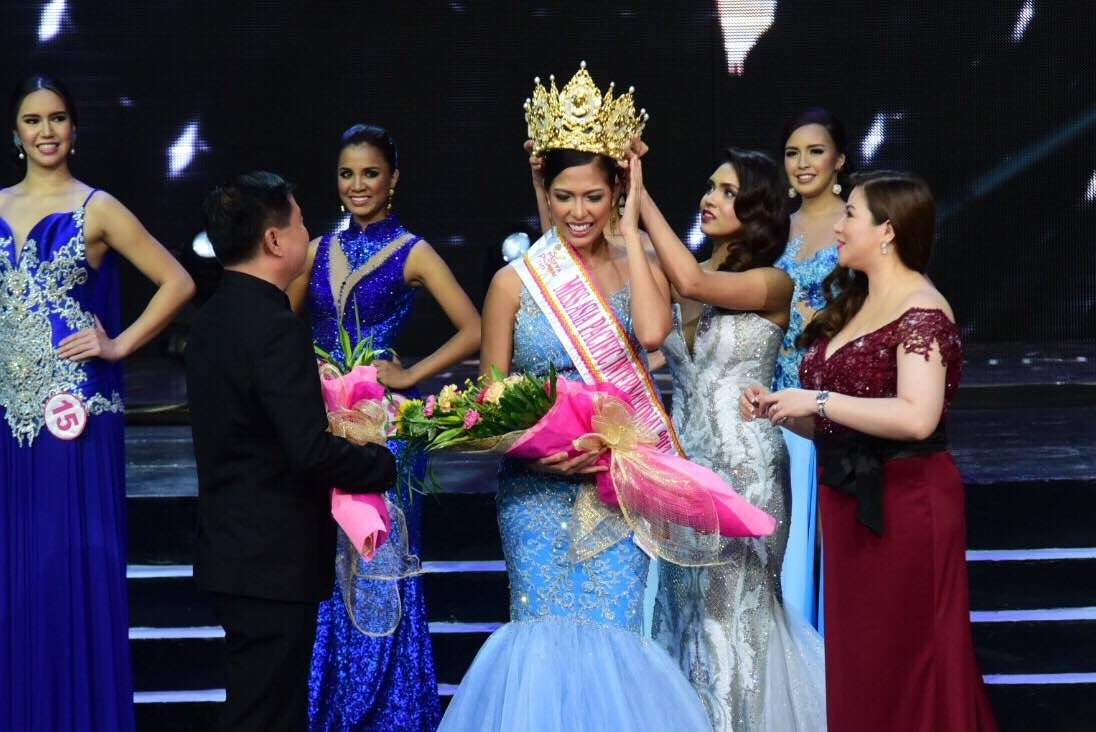 THE CORONATION. Cebu's Ilene Astrid de Vera is crowned Mutya ng Pilipinas - Asia Pacific International. Photo by Alecs Ongcal/ Rappler 