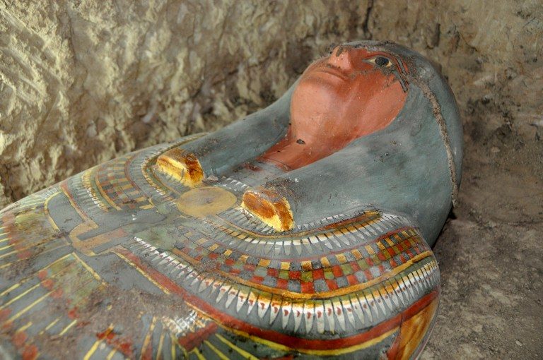 Millennia-old mummy found in Egypt tomb