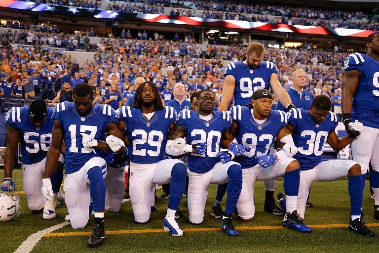 Trump tweets: No pay for NFL anthem protesters