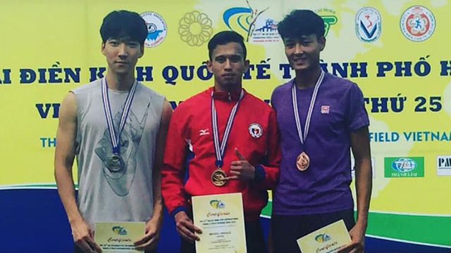 Hurdlers Medina, Unso strike gold in Vietnam Open