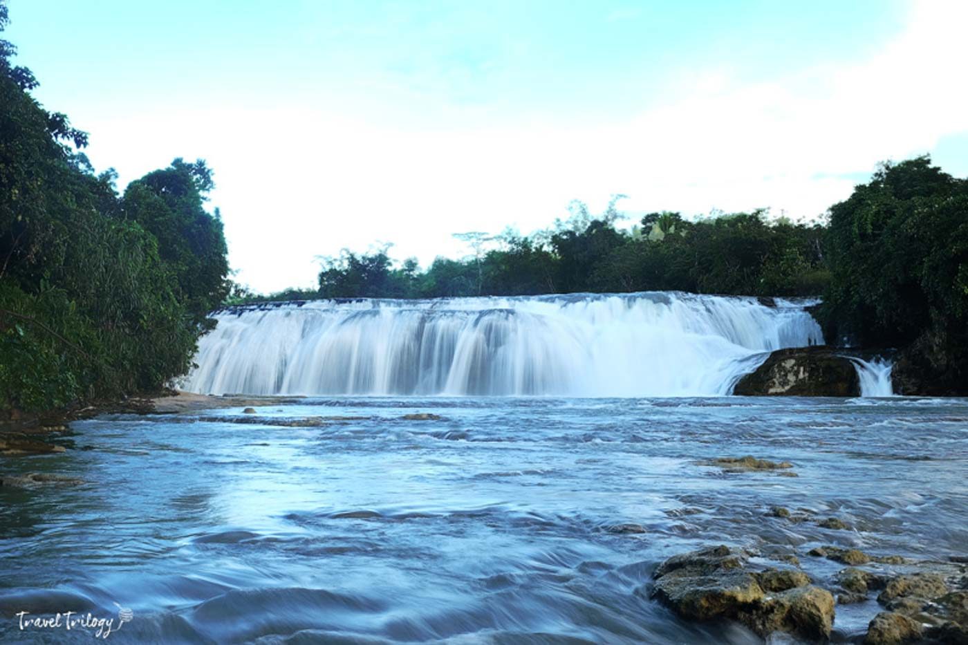 LULUGAYAN. This is one of the most beautiful waterfalls in Samar and also one of the country's widest. Photo by Potpot Pinili 