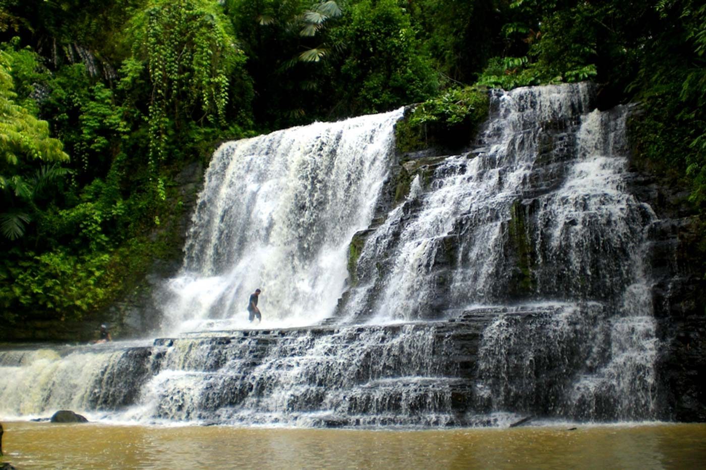 BEAUTIFUL CASCADES. Merloquet Waterfalls is one of Mindanaoâs most beautiful waterfalls. Photo by Claire Madarang/Rappler 