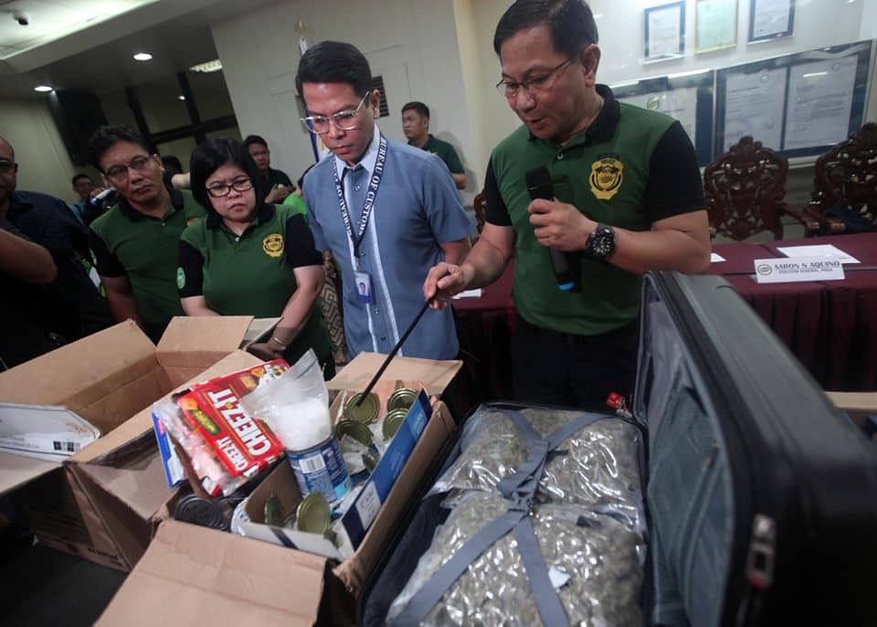 P148-M drugs found inside canned goods, clothes from U.S.