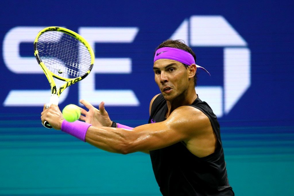 Nadal rampant at U.S. Open as Thiem, Tsitsipas lead exodus
