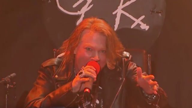Axl Rose, back with Guns N’ Roses, to front AC/DC