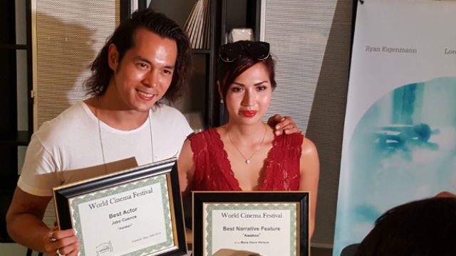 Jake Cuenca on World Cinema award, advice for young actors