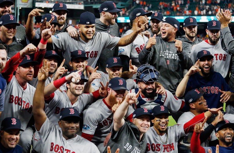 Red Sox oust defending champ Astros to reach World Series