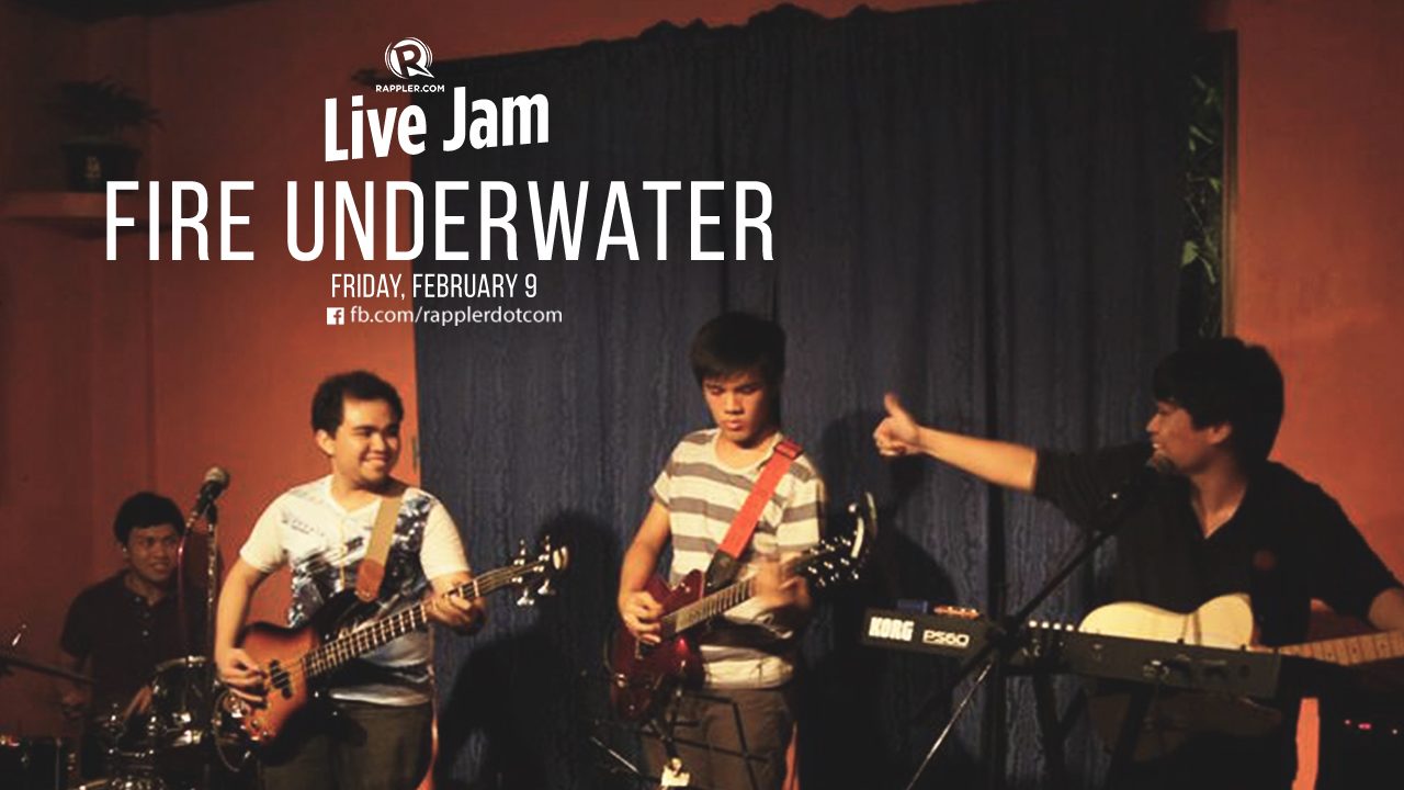 [WATCH] Rappler Live Jam: Fire Underwater