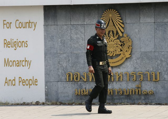 Thailand files first charge under law banning campaigning and debate