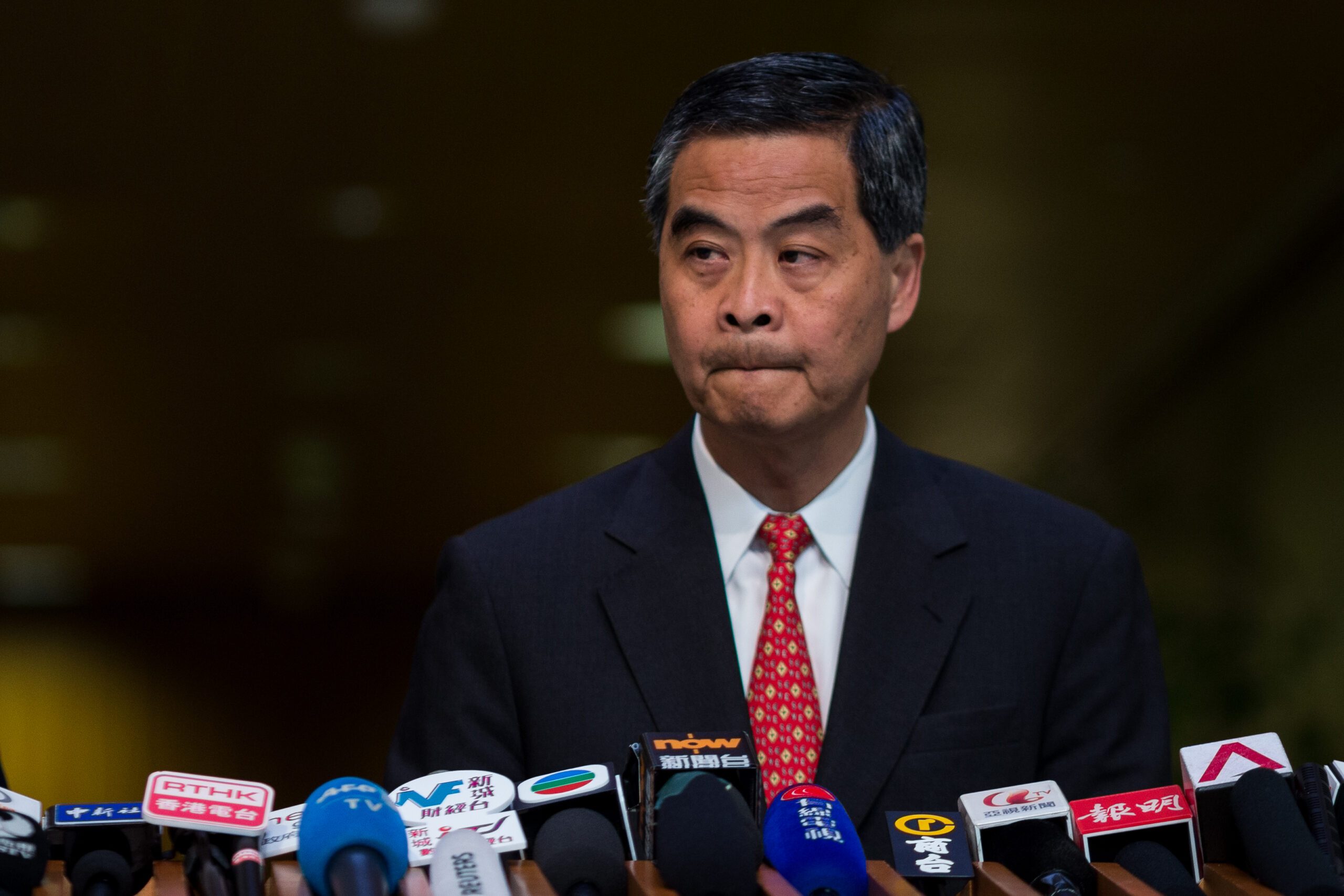 Hong Kong leader warns calls for independence threaten economy