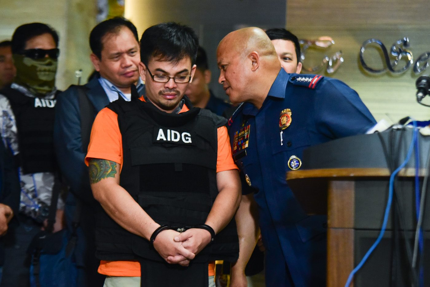 Kerwin Espinosa’s life in danger? ‘Over our dead body’ – Dela Rosa