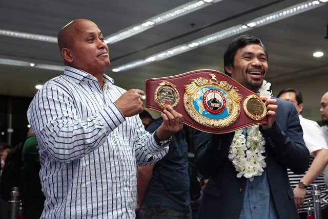 IN PHOTOS: Manny Pacquiao returns home a champ again