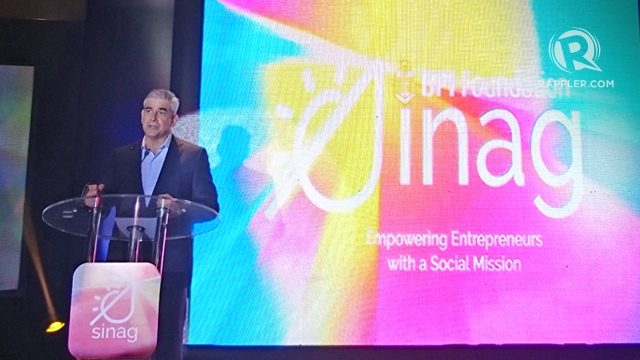 POWERFUL IDEA. The idea of addressing social issues using an entrepreneurial mindset is a very powerful one, says Ayala Corporation Chairman Jaime Augusto Zobel de Ayala.   