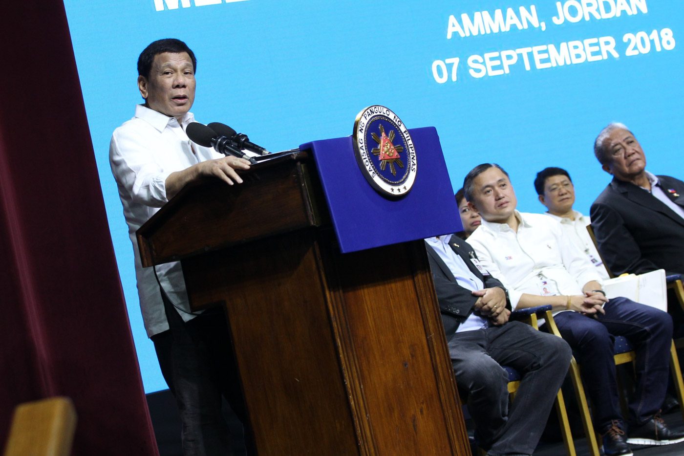 Duterte ‘speaking to nation’ on September 11