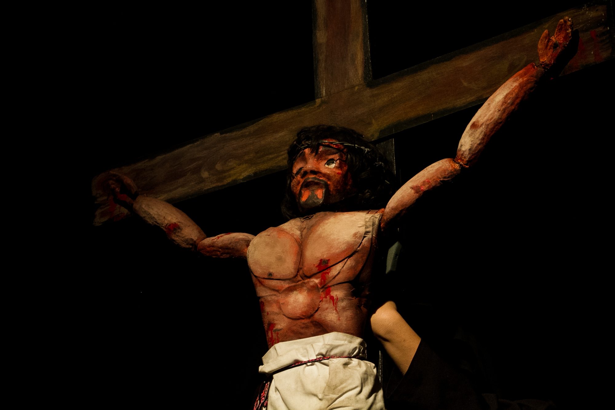 THY WILL BE DONE. Christ on the cross
