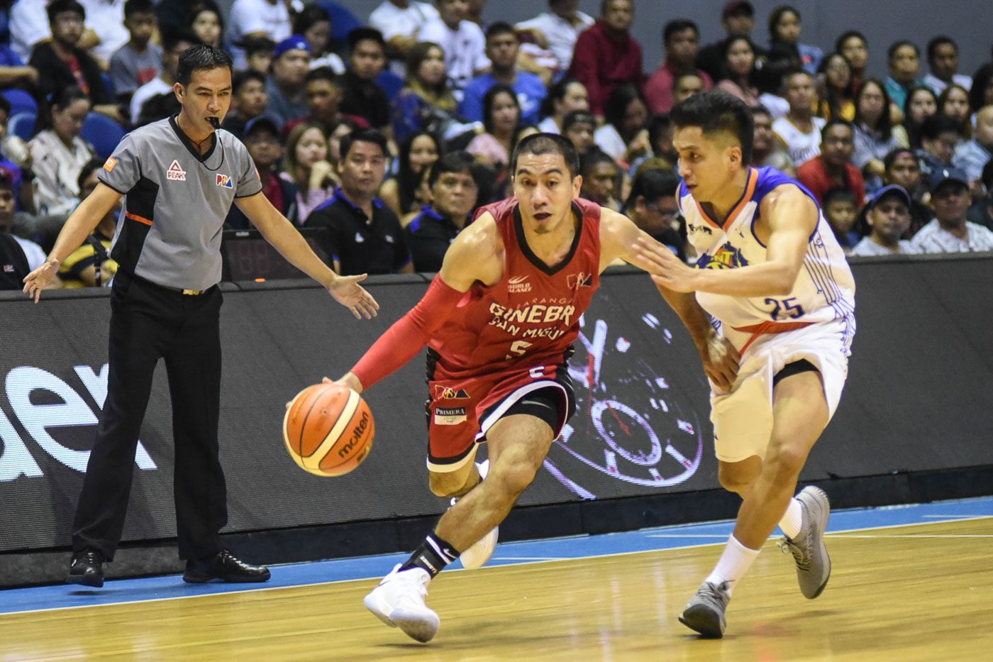 Ginebra bags 5th win, topples TNT behind Tenorio’s double-double