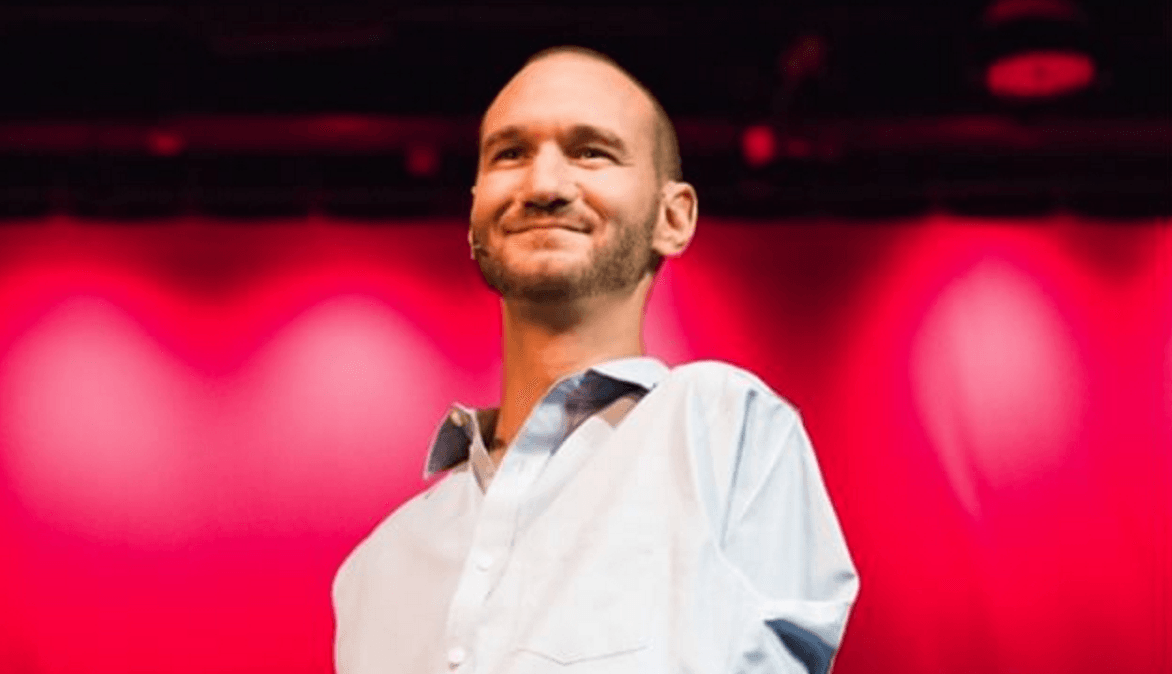 In a troubled world, words of hope from Nick Vujicic