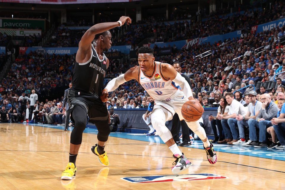 Westbrook posts triple-double average for 3rd straight season