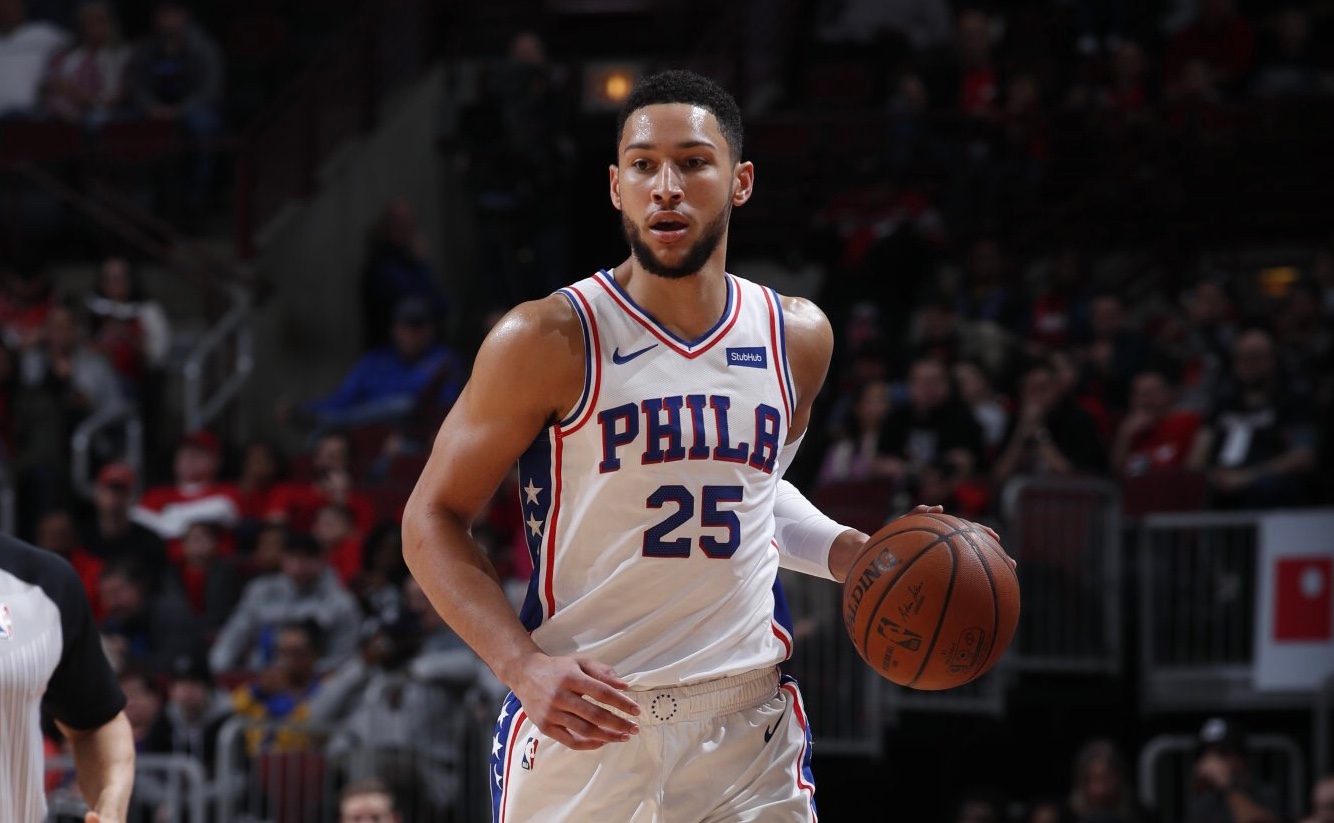 Jazz ease past Sixers as Simmons suffers injury