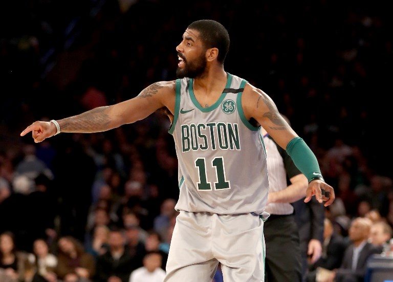LOOK: Kyrie Irving drops afro, plays best game of season for Celtics