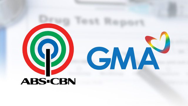 ABS-CBN, GMA: Drug-free policy in place