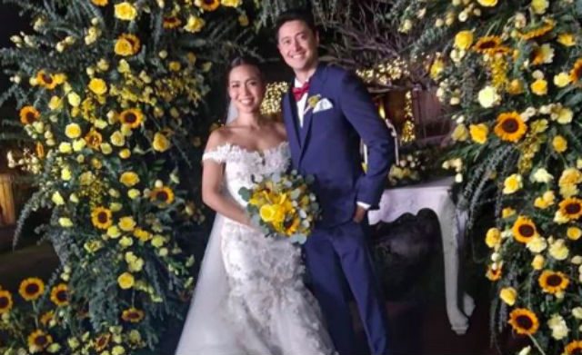 LOOK: Aicelle Santos, Mark Zambrano marry in Batangas