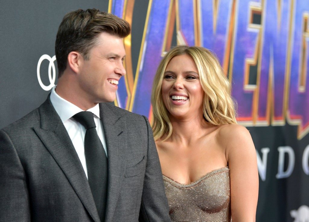 Scarlett Johansson and Colin Jost engaged