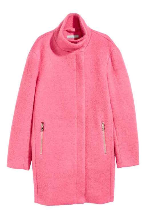 Wool-blend coat (P4,990) from hm.com 