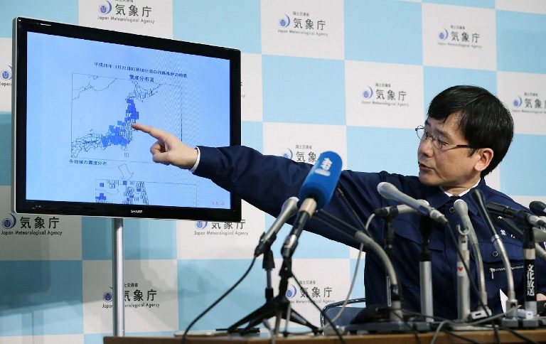 Strong quake hits Japan, triggers Fukushima tsunami