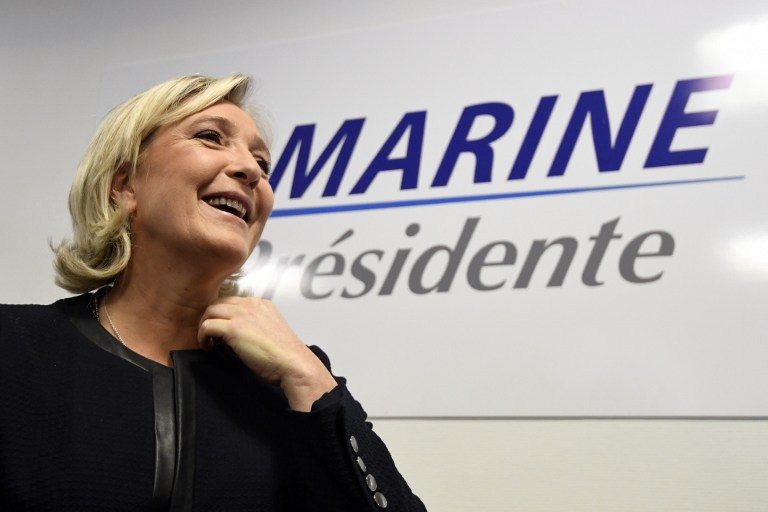 France’s Le Pen struggles with fear of far-right