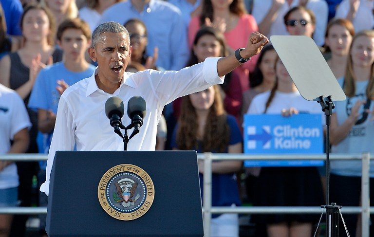 Obama: Fate of world in U.S. voters’ hands