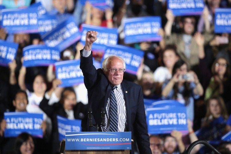 Bernie Sanders vows to stay in Democratic nomination race
