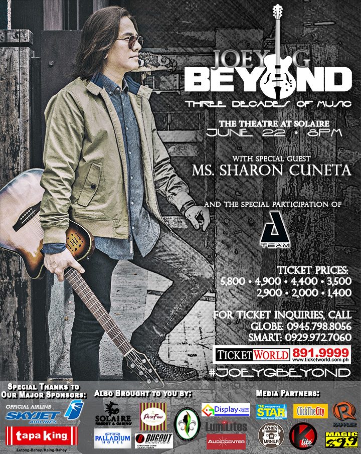 Ex-Side A vocalist Joey Generoso to hold 30th anniversary concert