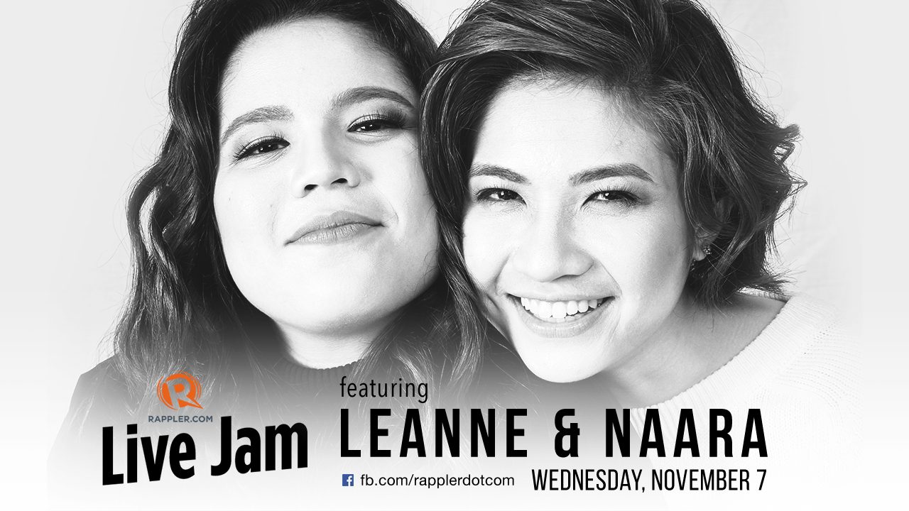 [WATCH] Rappler Live Jam: Leanne & Naara