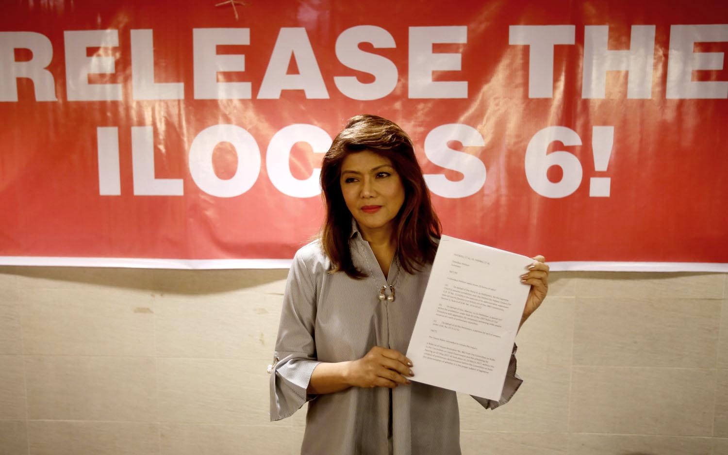 Imee Marcos demands end to House ‘inquisition’