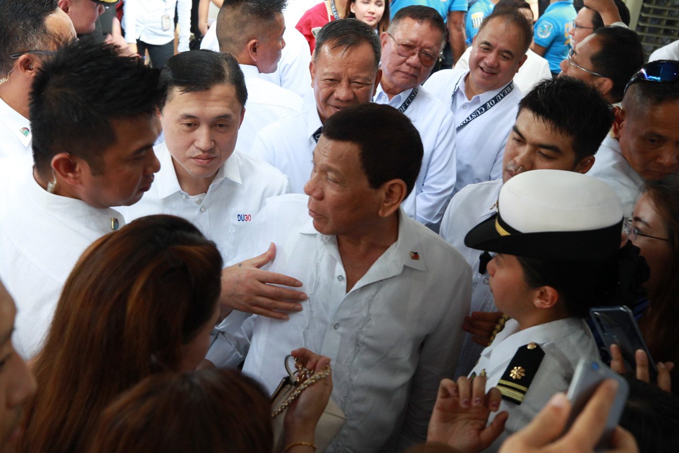 Duterte: ‘First family does not enjoy any advantage at all’