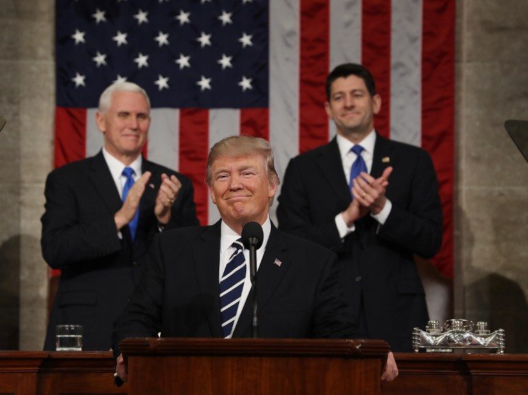 In speech to U.S. Congress, Trump promises ‘renewal of the American spirit’